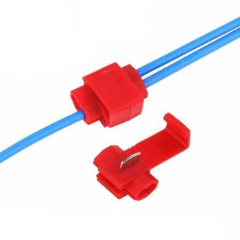 Коннектор соединитель проводов 1.5-2.5мм Красный