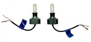 Лампы светодиодные  H3 12/24V 75W 6000 Lm радиатор охлаждения (к-т) 