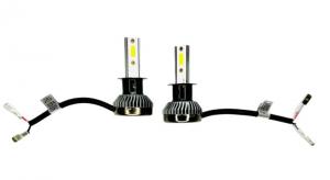 Лампы светодиодные  H3 12/24V 36W  6000 Lm вентилятор охлаждения (к-т)