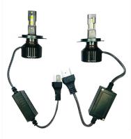 Лампы светодиодные  H4 12/24V 55W 8000 Lm вентилятор охлаждения (к-т) 