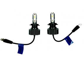 Лампы светодиодные  H7 12/24V 150W  15000 Lm  радиатор охлаждения  (к-т)